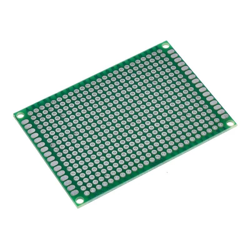 ܸ  Ÿ  μ ȸ IC , PCB DIY 2.54mm, 극庸 ÷Ʈ, 5x7cm, 50x70mm, 10 
